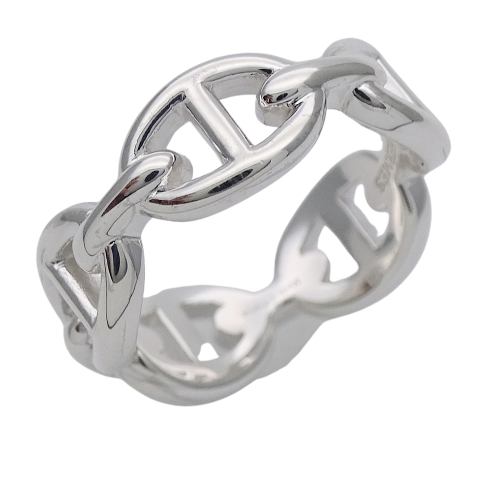 HERMES Silver Ring #54